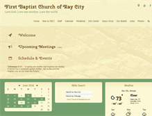 Tablet Screenshot of fbcraycity.org